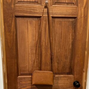 A New Day Tan Vegan Leather Crossbody Bag